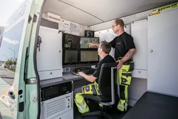 Kanalreinigung in Beutelsbach mit Spülfahrzeug